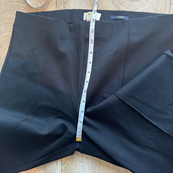 Maeve by Anthropologie The Margot Kick Flare Cropped Pants Black XL - Picture 8 of 9